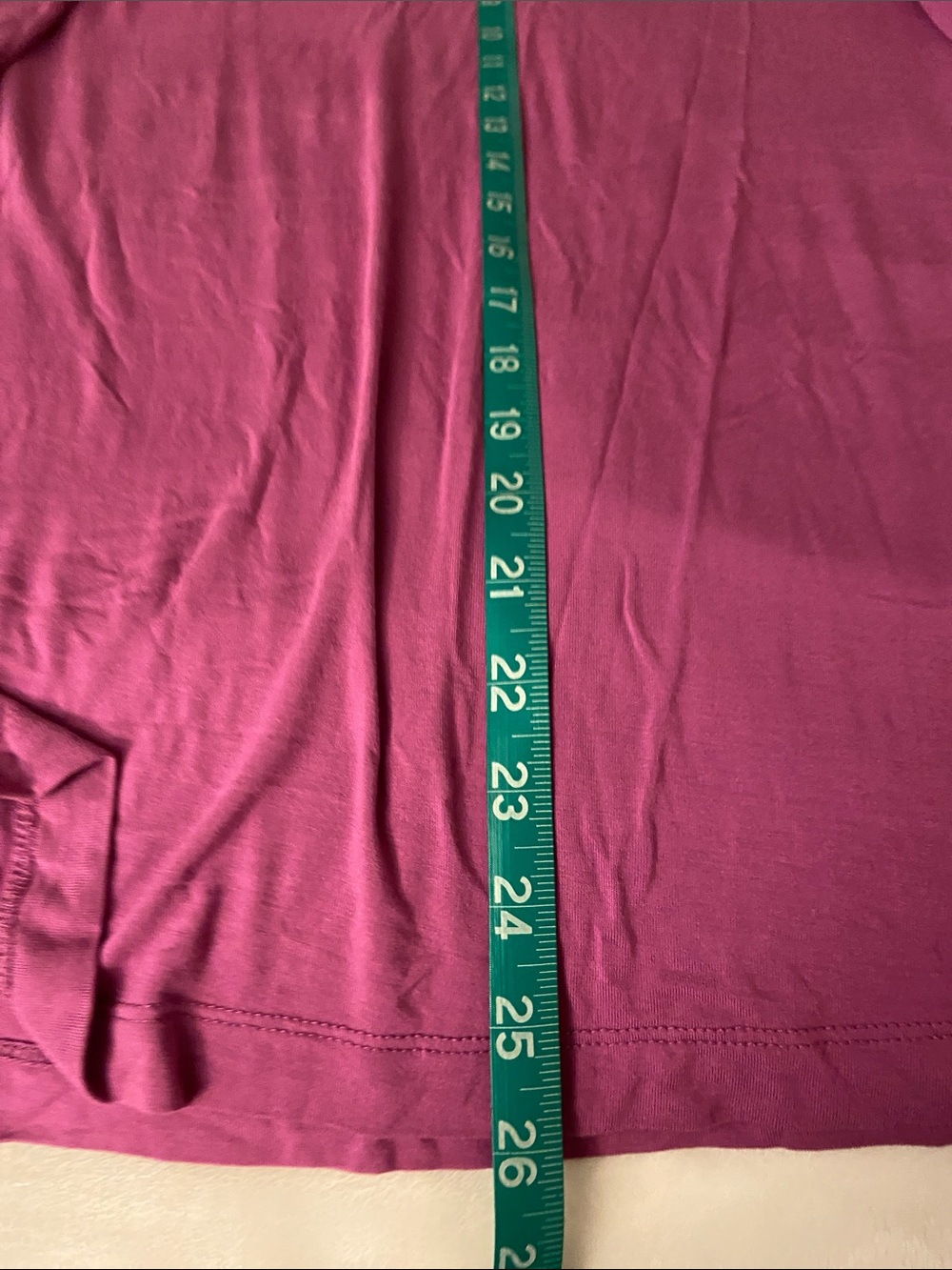 Soma Raspberry V-Neck Short Sleeve Top - Picture 8 of 10